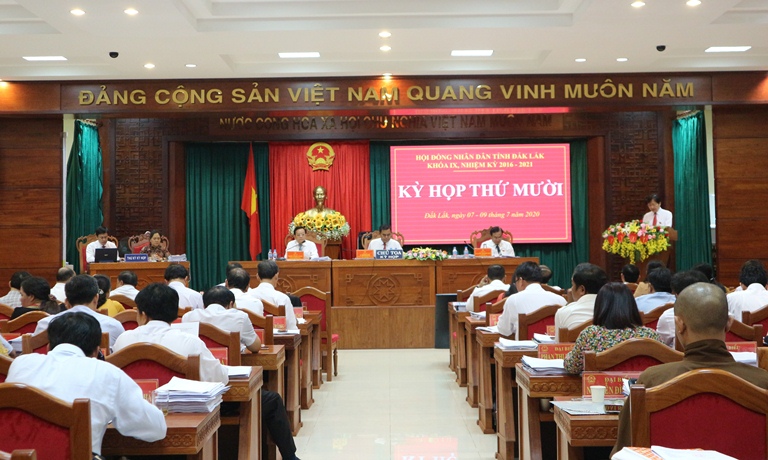 Tiếp tục Chương trình Kỳ họp thứ Mười, HĐND tỉnh khoá IX, nhiệm kỳ 2016 - 2021